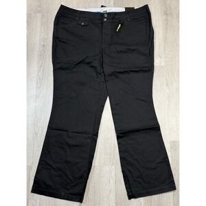 Lane Bryant Bootcut Trouser Pants Women Size 22 Average Black Casual NWT